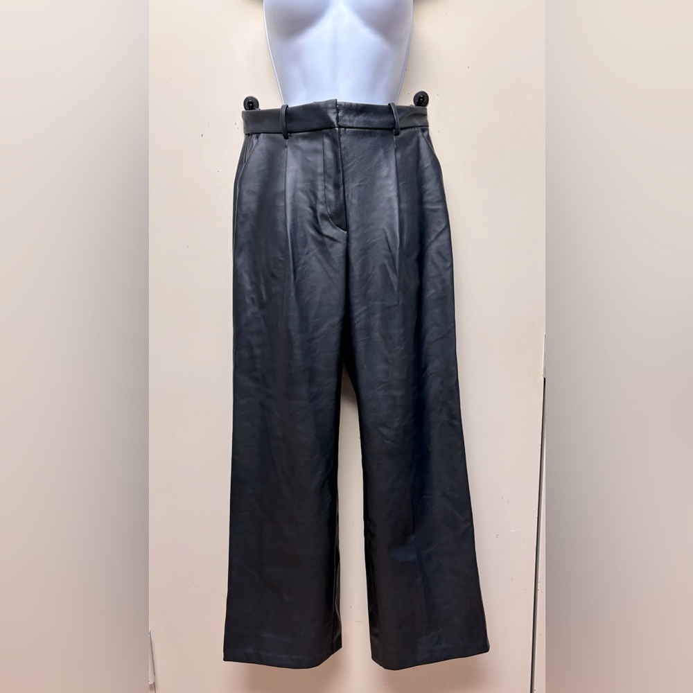 H&M straight leg, black pants